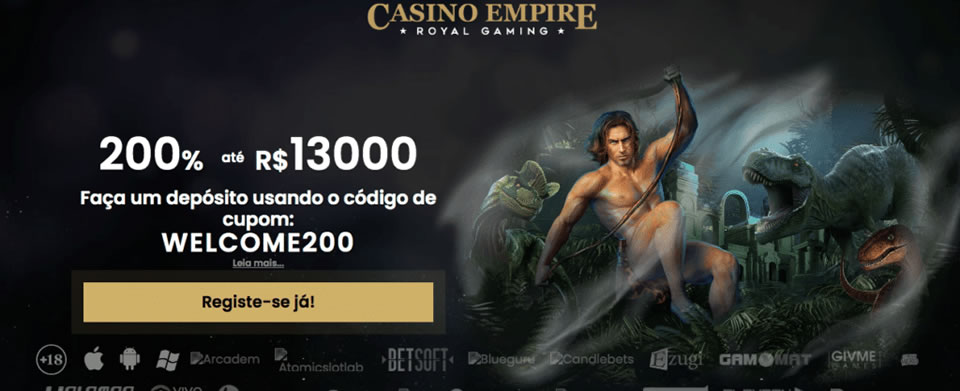 Ao se cadastrar na loteria historico blaze double , os apostadores receberão um bônus promocional de 100% até R$ 888 mil.